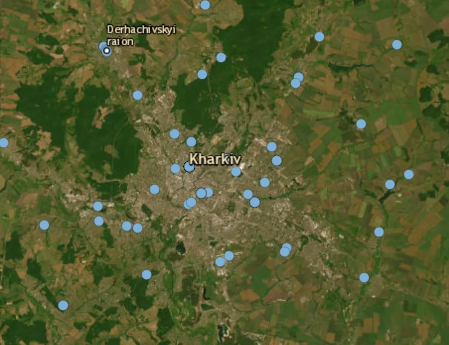 Civilian casualties reported in Kharkiv