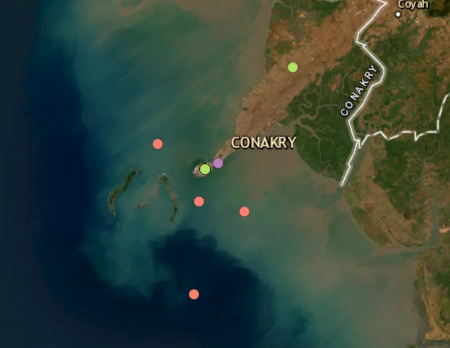 Attempted pirate attack off Conakry