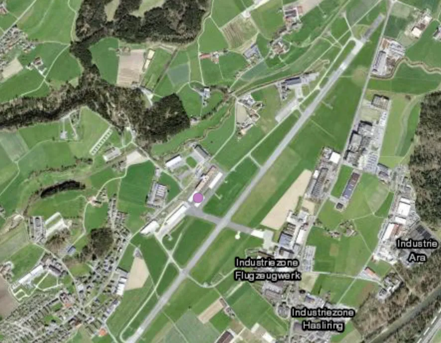 Plane crash at Emmen Air Base