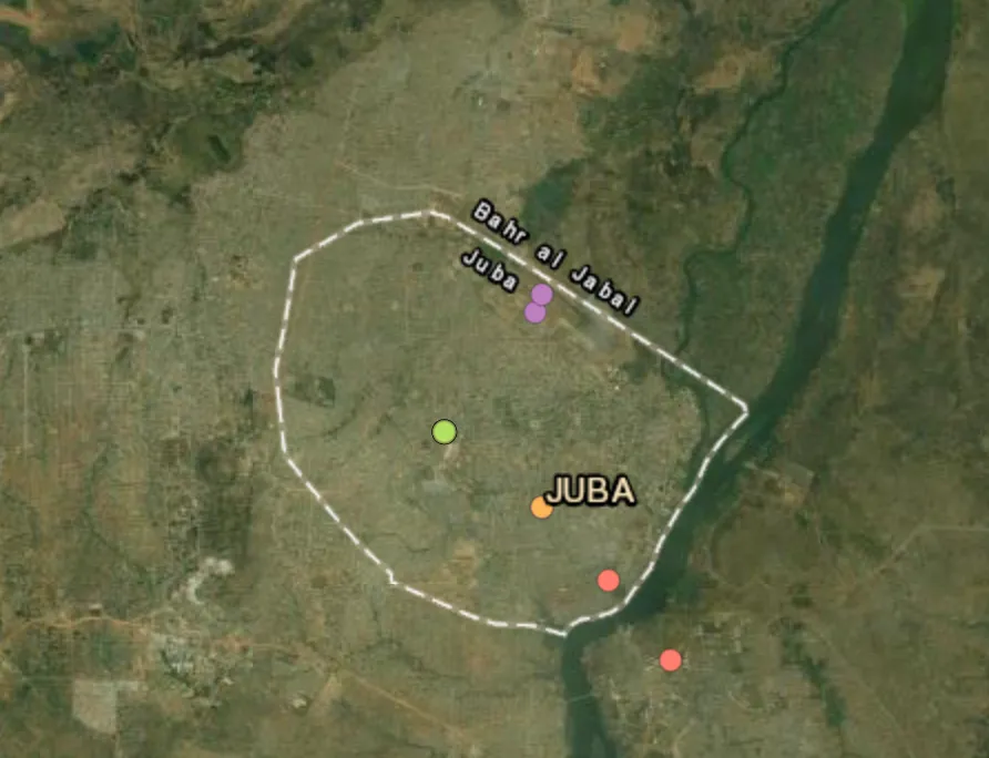 Fire at an army ammunition depot in Juba