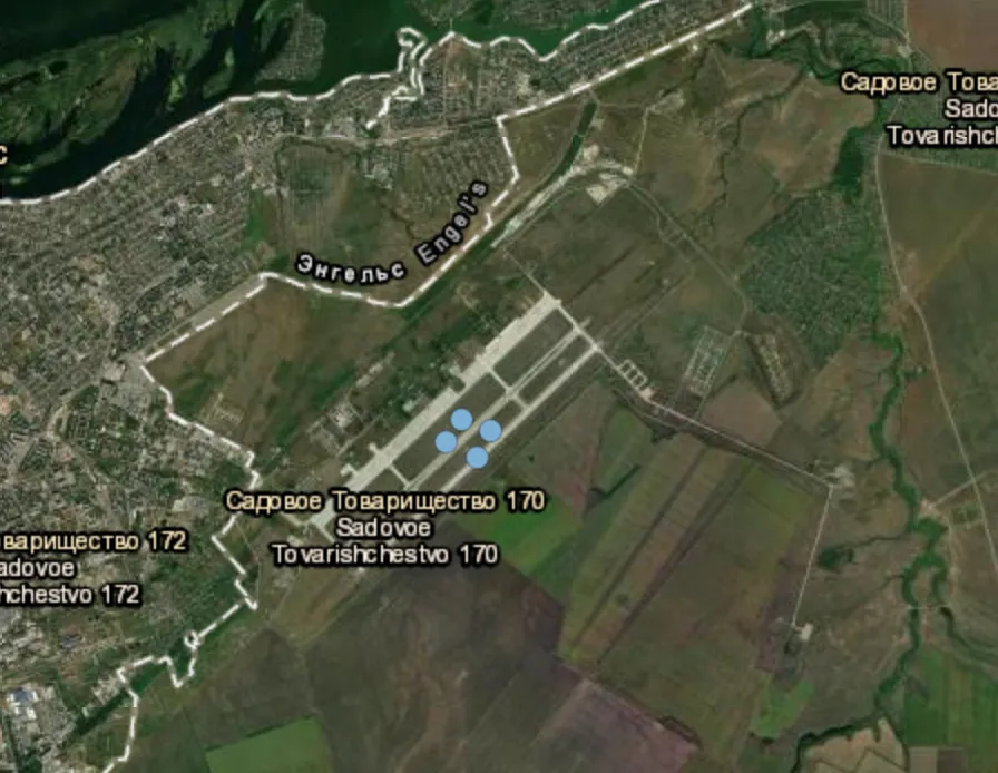 Engels Air Base targeted by Ukrainian drones