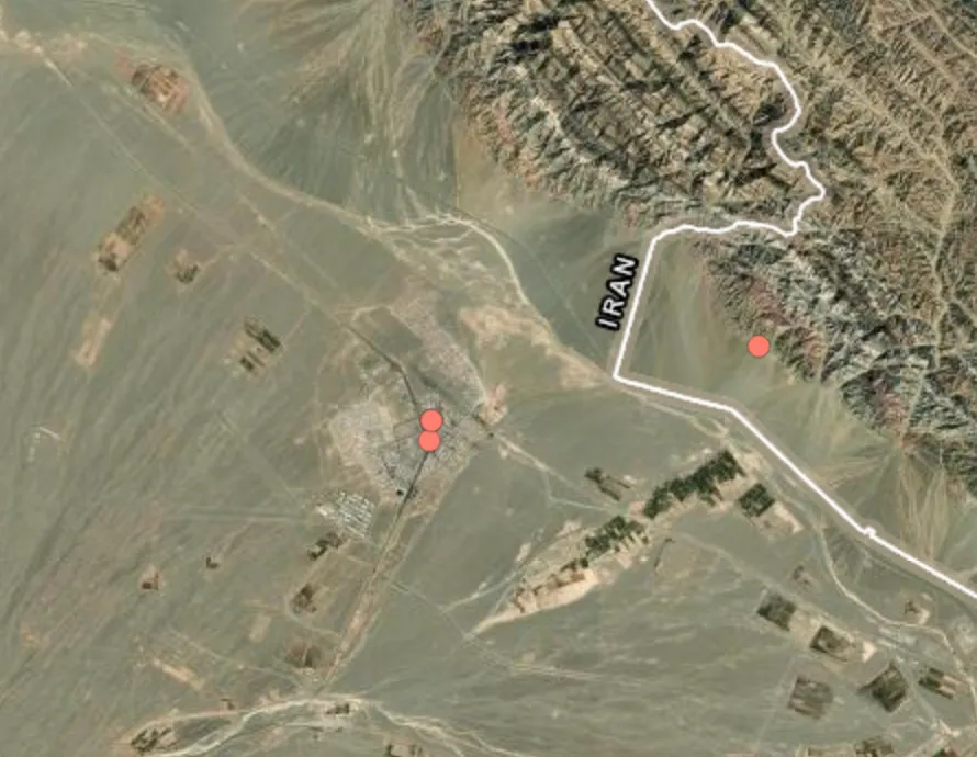 Iranian border guard in Sistan and Baluchestan province