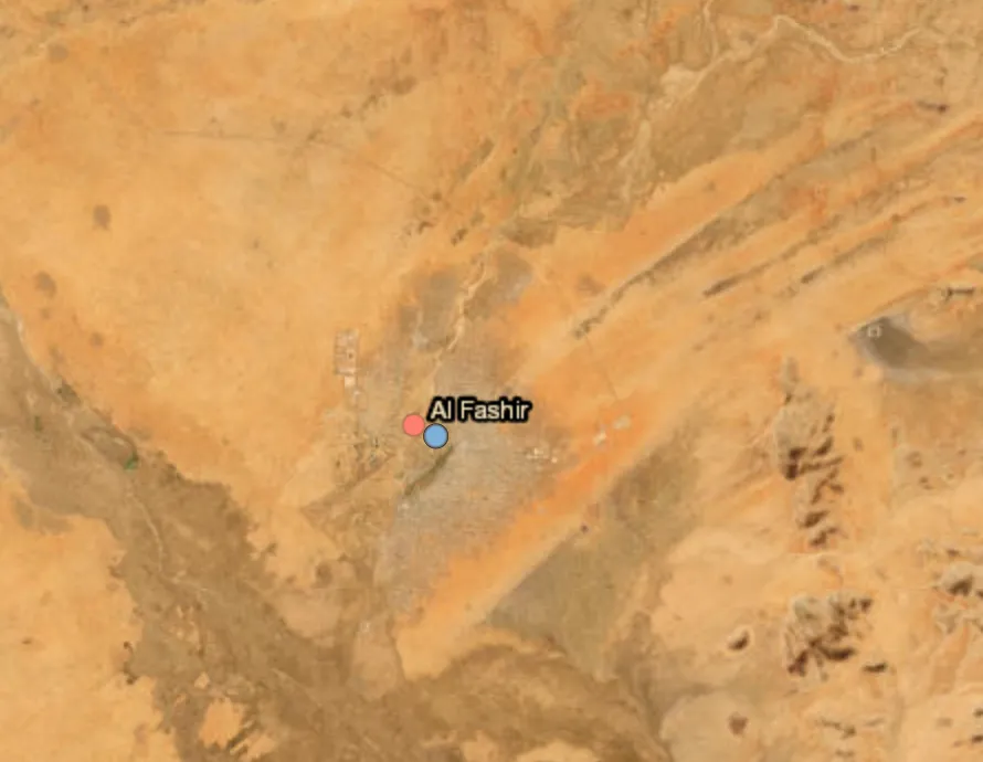 Airstrike in El Fasher
