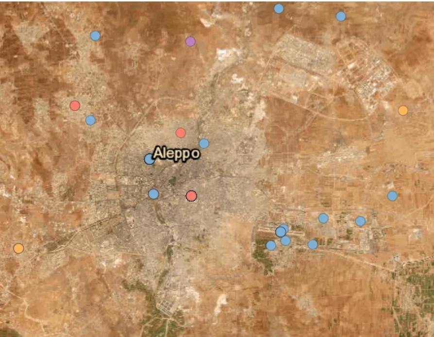 Turkish Forces Shell Al-Tokhar Village in Aleppo