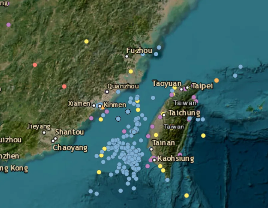 11 Chinese military aircraft and eight naval ships tracked around Taiwan
