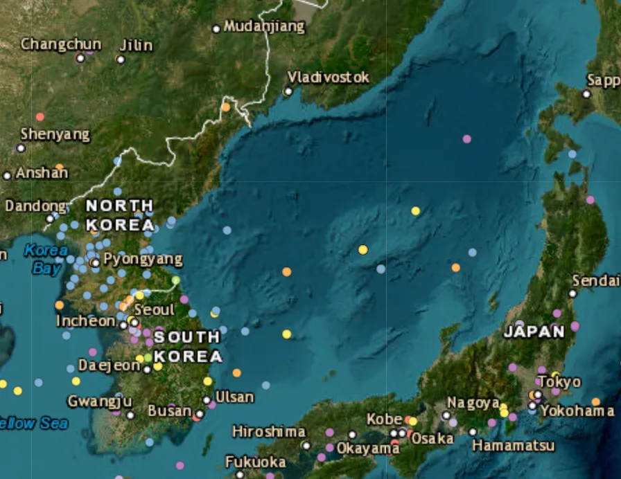 North Korea launches multiple SRBMs into the Sea of Japan