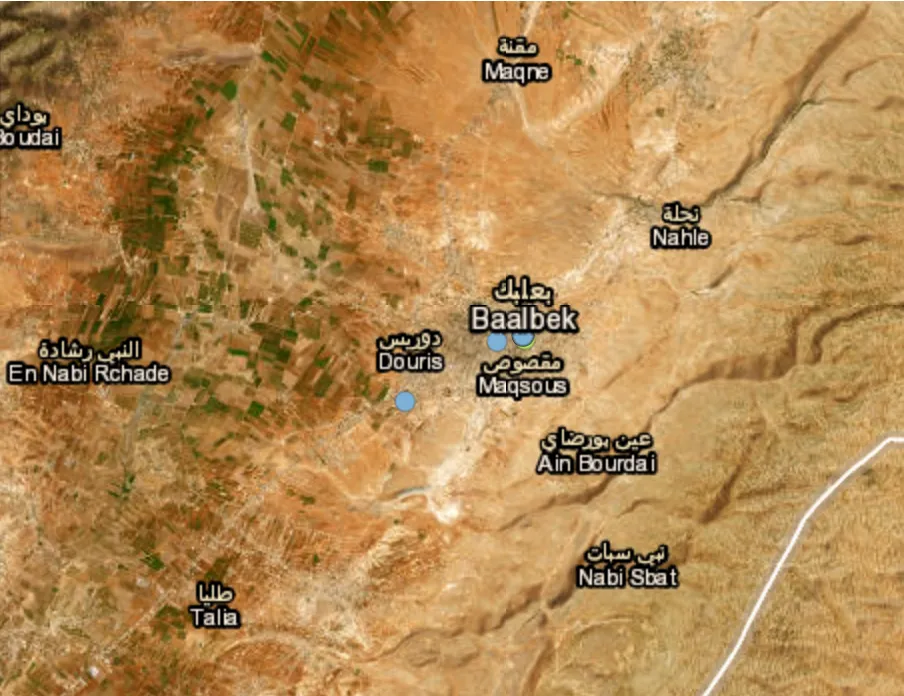 Israeli airstrike targets Baalbek