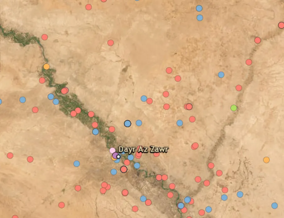 Euphrates Sniper Incidents in Deir Ezzor