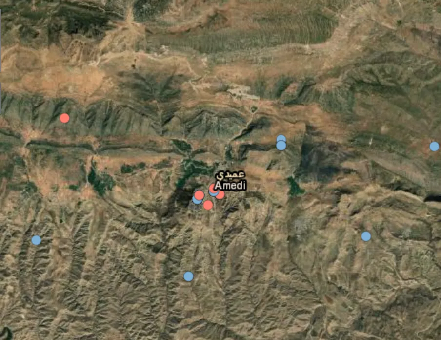 Turkish Airstrikes Target PKK Sites
