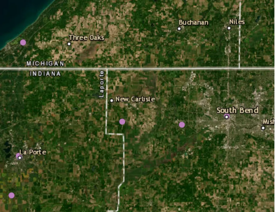 Pilot injured when plane crashes in LaPorte County