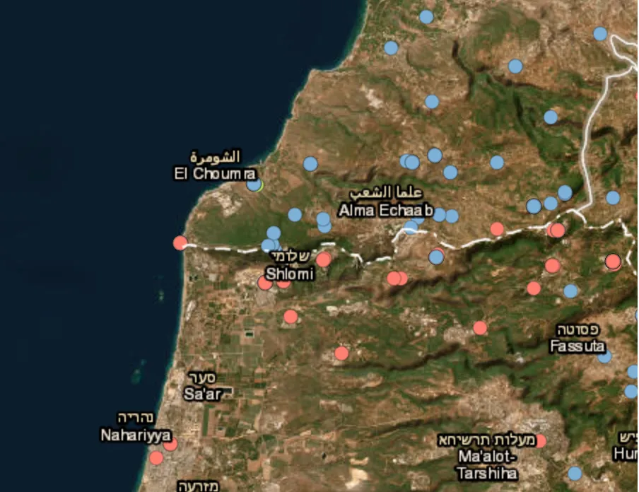 Rocket attack on northern Israel