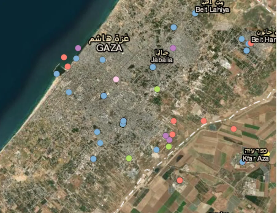 Weapons found in Gaza City